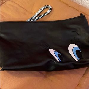 Zara leather Tweety Bird Clutch